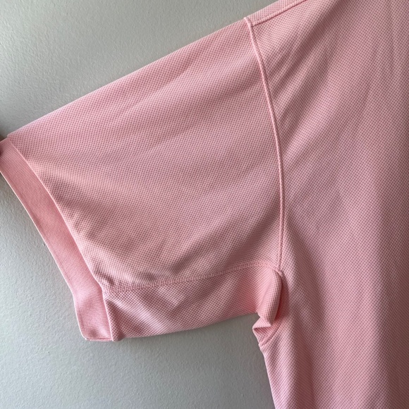 COLUMBIA Peach UPF 40 Polo Standard Fit Shirt Omni Shade PFG Golf, Size XL - Picture 8 of 14